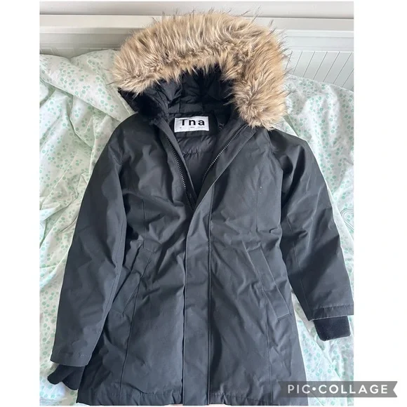 Aritzia Haven Fur Lined Parka Jacket